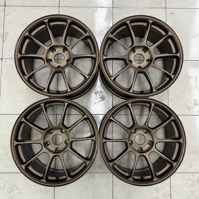Velg Volk rays original ZE40 CE28 TE37 Bronze R18 5x120 BMW FL5 FK8 9.5 +40