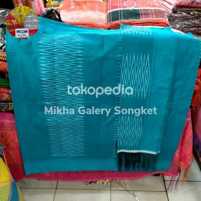 Sibolang Rasta Mesin Songket Tarutung Biru Toska