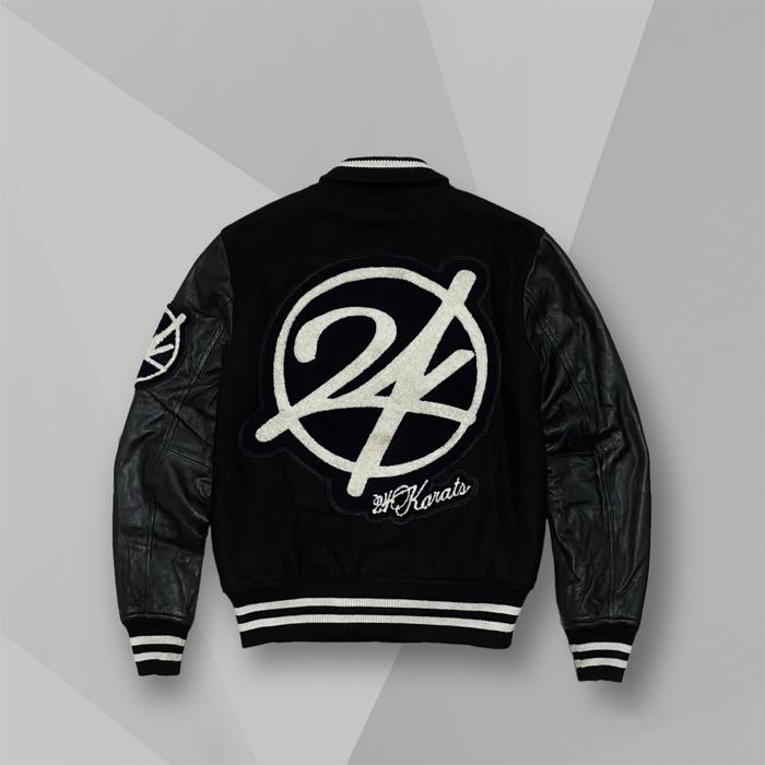 24 Karats Wool & Leather Varsity, not Neighborhood Stussy Wtaps Visvim