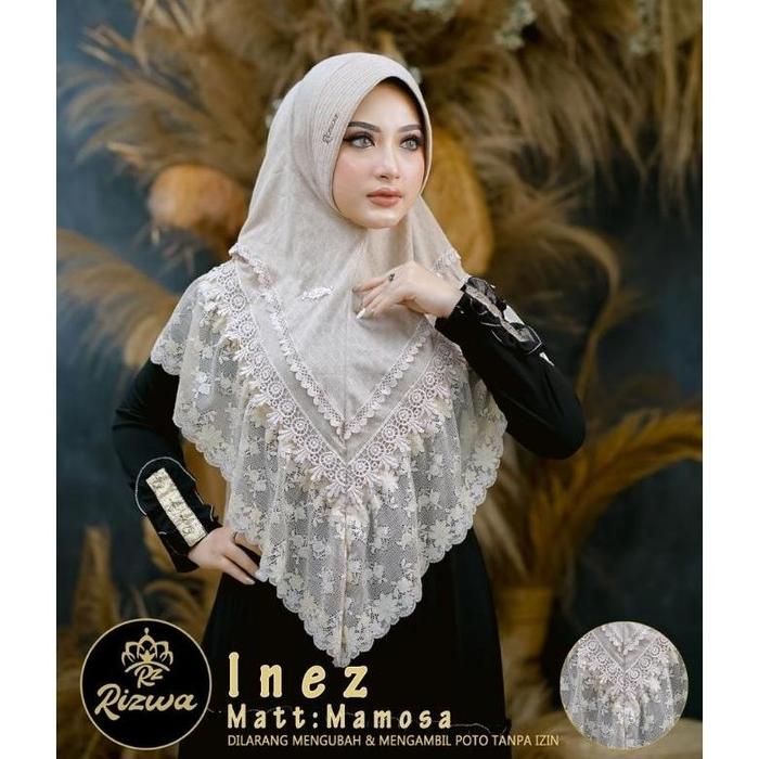 Jilbab Khimar Instan Simple INEZ Ori Rizwa