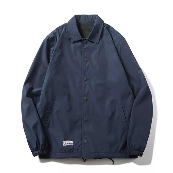 Dreeland Jacket Coach BigSize Navy Blue