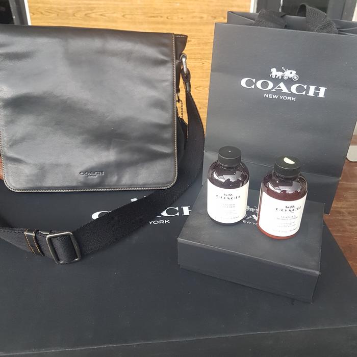 TAS SELEMPANG PRIA MAN BAG COACH ORIGINAL