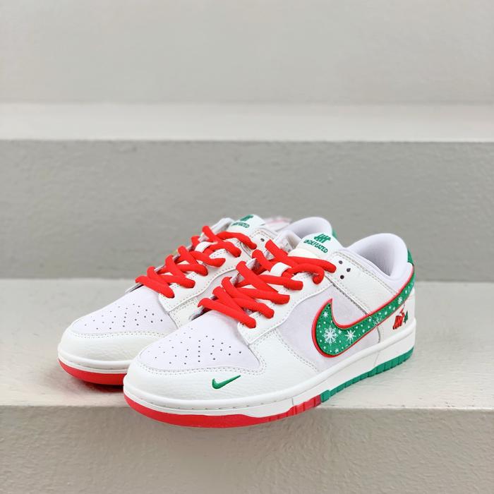 Sb Dunk Low Christmas White Red