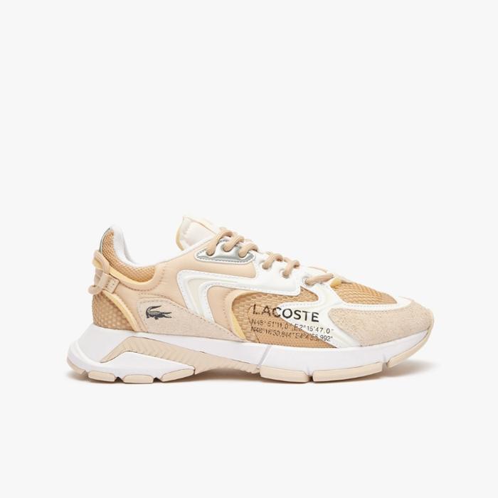 LACOSTE Men's L003 Neo Trainers - Beige