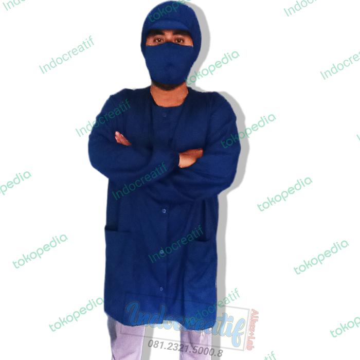 Baju Seragam Kerja Karyawan Bagian Produksi Pabrik Makanan Industri
