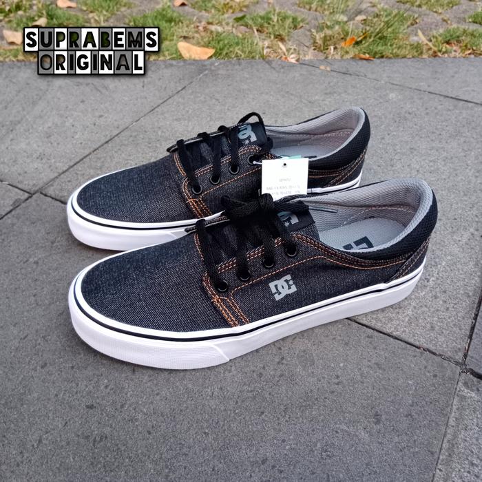 DC SHOES TRASE TX SE BLACK DENIM ORIGINAL