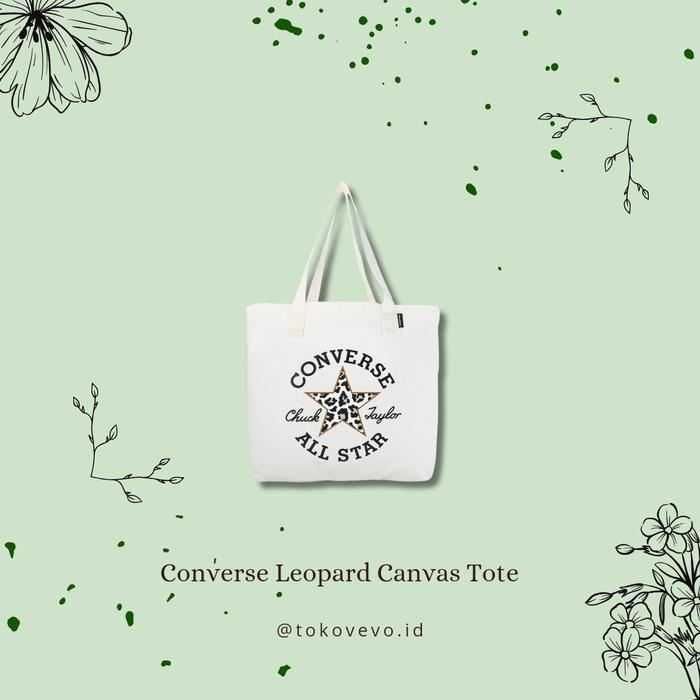 Totebag Converse Original - Leopard Canvas Tote