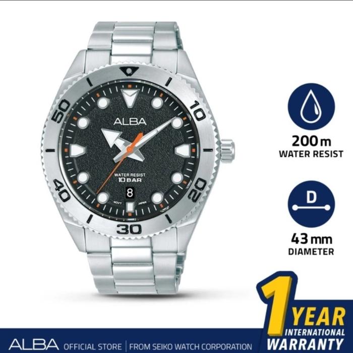 Alba AS9T15#AS9T15#AS9T15X1#Alba AS9T15X1#jam tangan pria Alba as9t15
