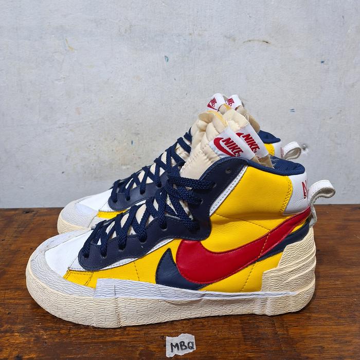 Sepatu Second Nike Blazer x sacai size 42