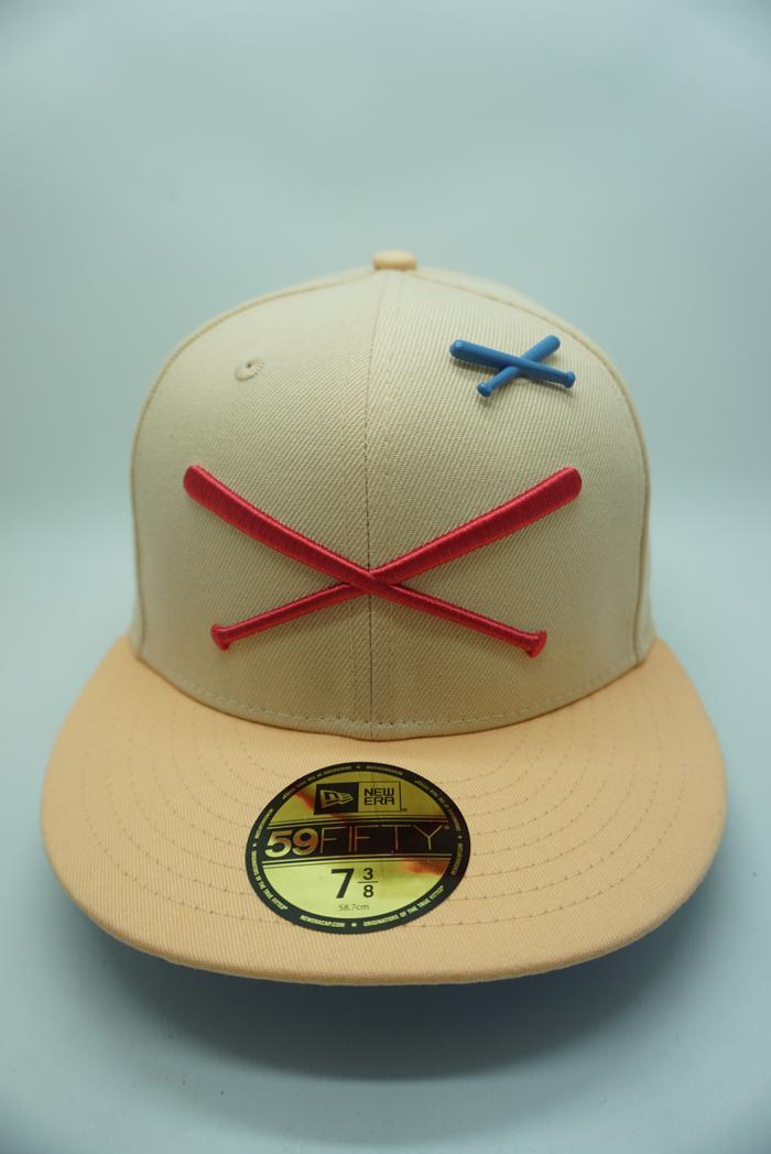 Authentic Original New Era Justfitted Cream