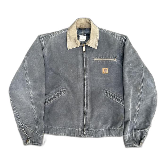 carhartt detroit jacket J97 PTL white collar SZ S(very rare) ORIGINAL