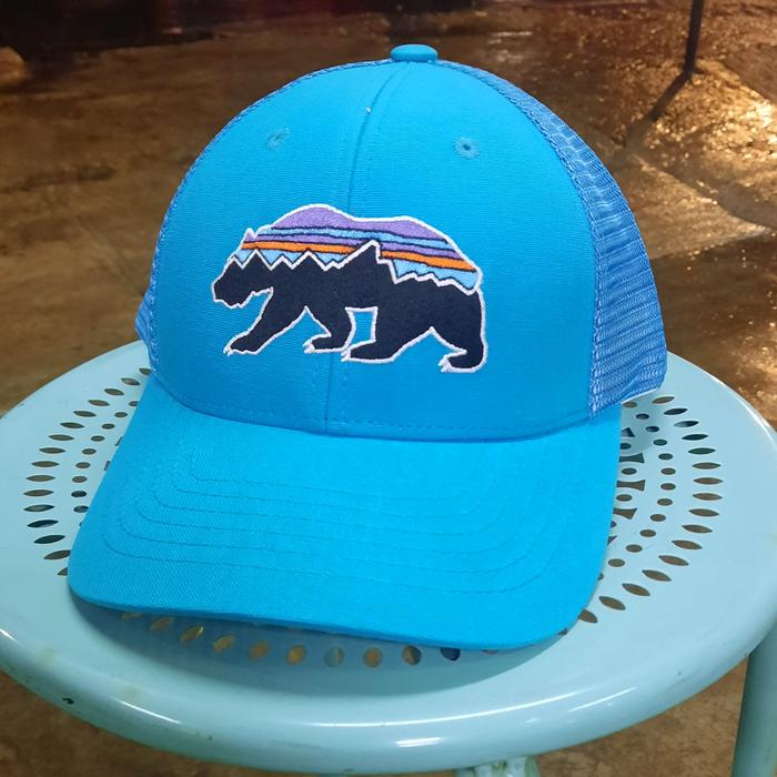 Patagonia Fitz Roy Bear Trucker Hat TOPI JARING PATAGONIA ORIGINAL