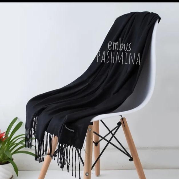 polos cashmere tebal pashmina