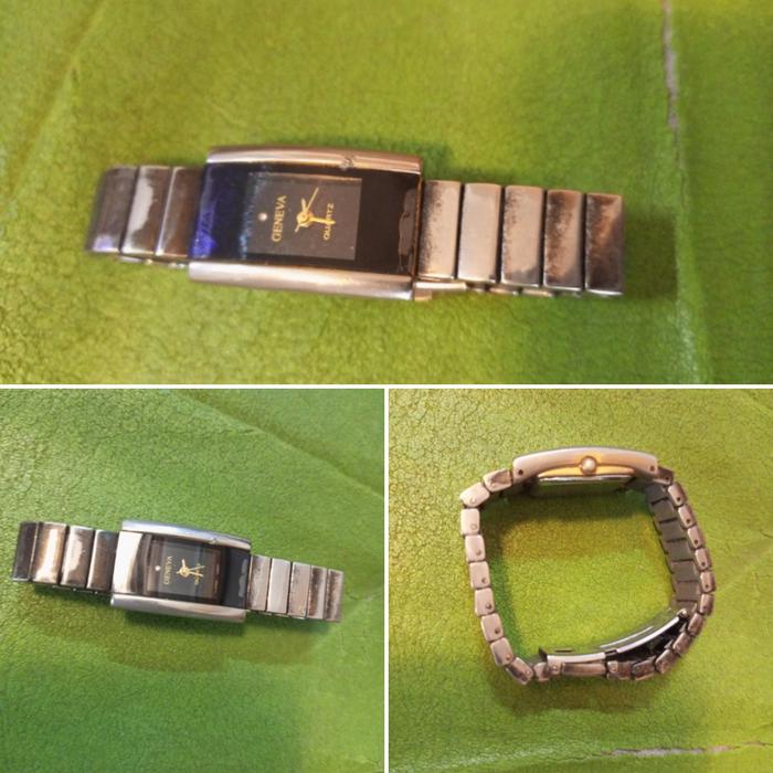 Jam tangan original wanita GENEVA Tank model Rado Rare