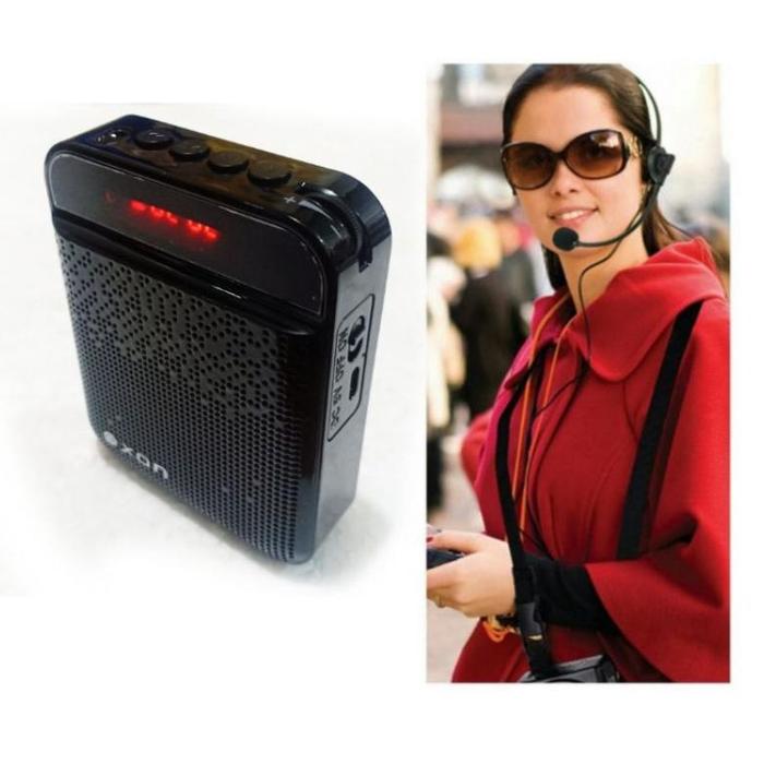 Speaker pinggang ceramah guru sekolah / waistband tour guide hanging /