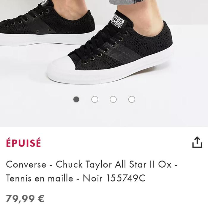 Converse CT II all star Ox preloved original