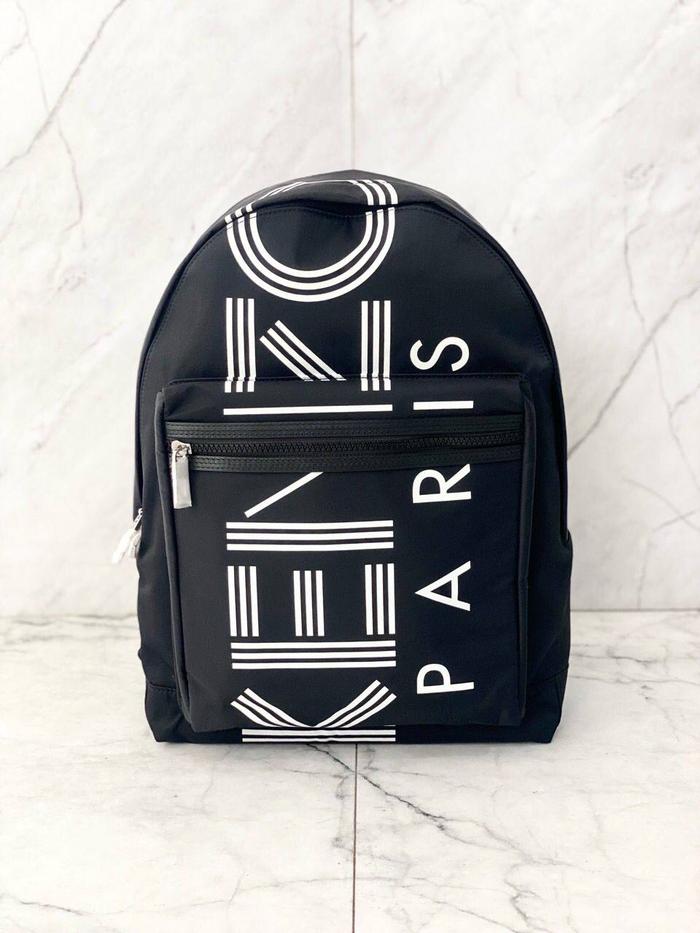 KENZO BACKPACK LOGO PRINT BACKPACK ORIGINAL