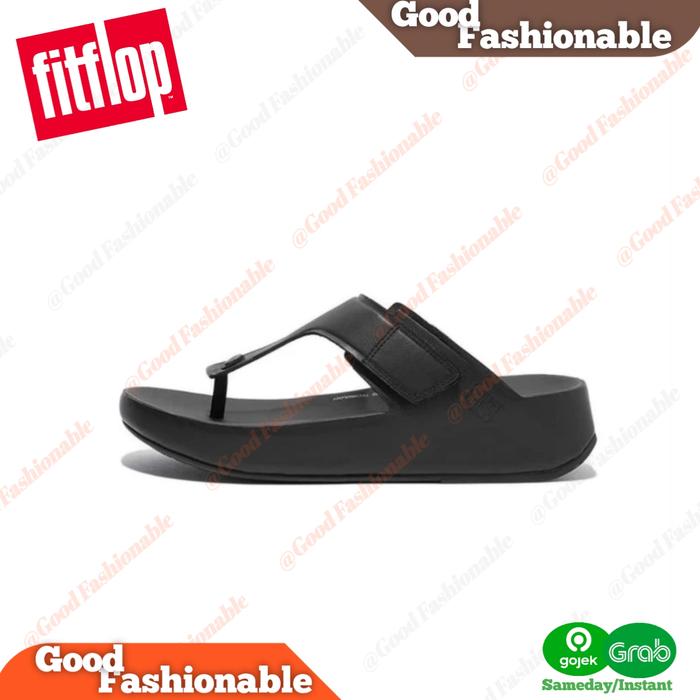 Sandal Pria FITFLOP Samel Men's Adjustable Toe-Post 100% Kulit Asli