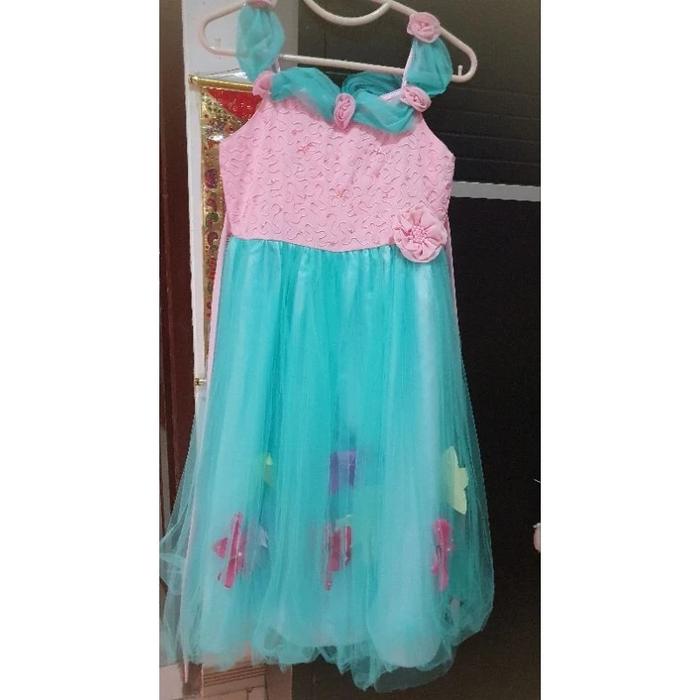 PRELOVED gaun pesta anak cewek / dress pesta anak perempuan preloved