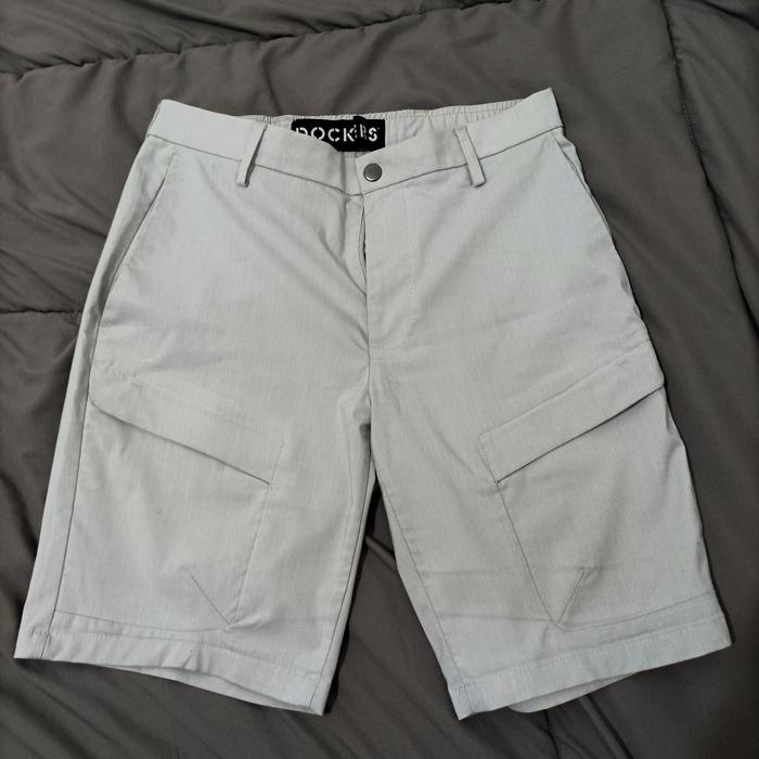 CELANA PENDEK PRIA SHORT PANTS DOCKERS - ABU MUDA [SECOND ASIK]