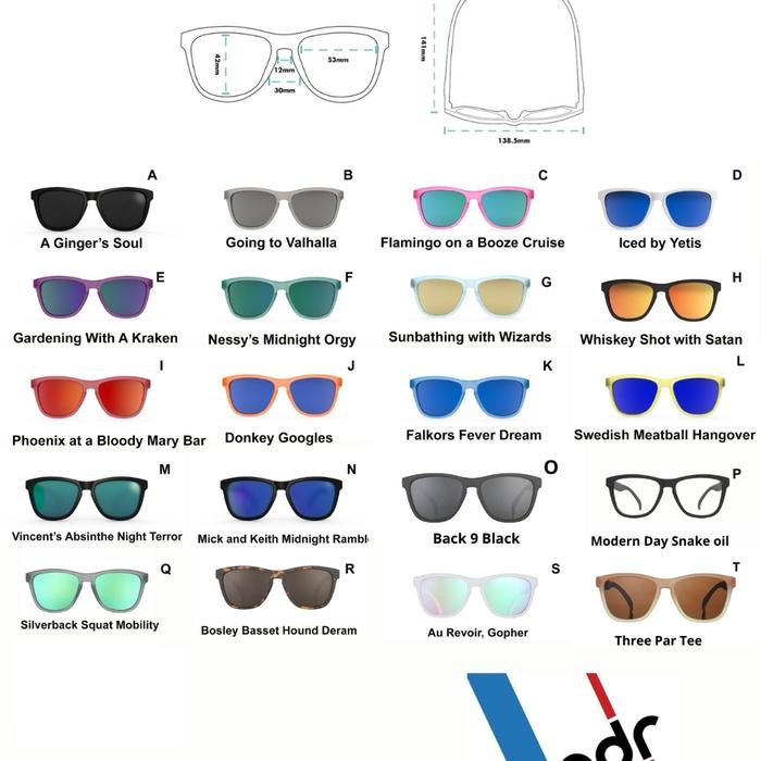 Kacamata Hitam goodr OG running sunglasses kacamata lari goodr
