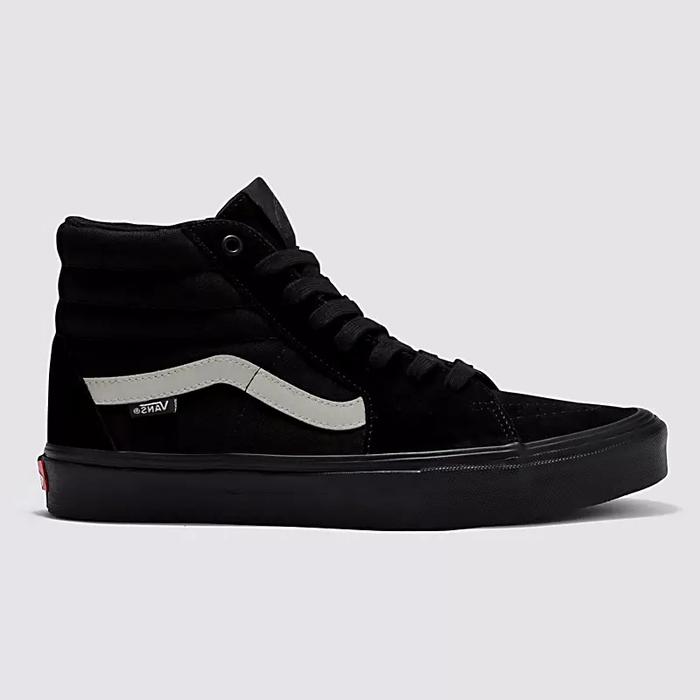 Vans Sk8 Hi Pro BMX Black Black White ORIGINAL RESMI