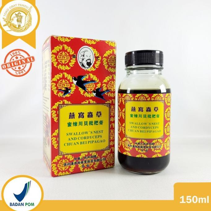 "Aras SWALLOW’S NEST AND CORDYCEPS CHUANBEI PIPAGAO / OBAT BATUK "