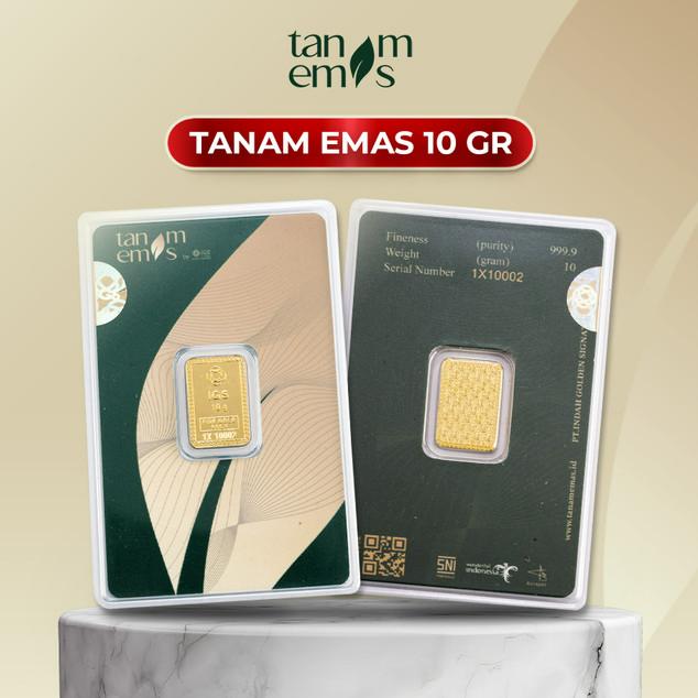 Logam Mulia Tanam Emas 10 gram