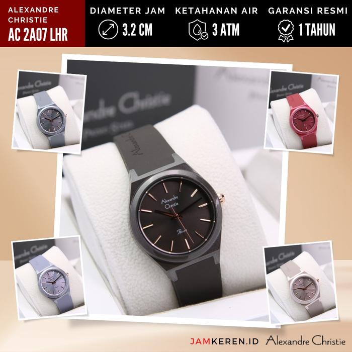 Jam Tangan Wanita Alexandre Christie 2A07 AC2A07 AC 2A07 LH Original
