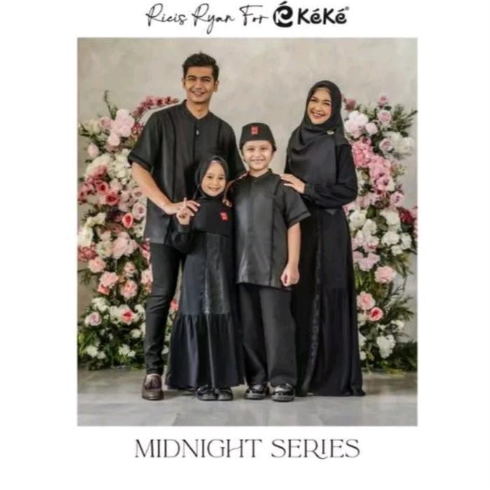 SARIMBIT KEKE series MIDNIGHT BLACK
