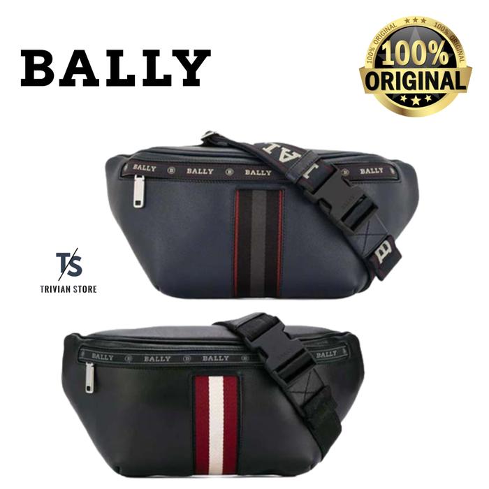 BALLY Hakab Leather Beltbag Waistbag ORIGINAL