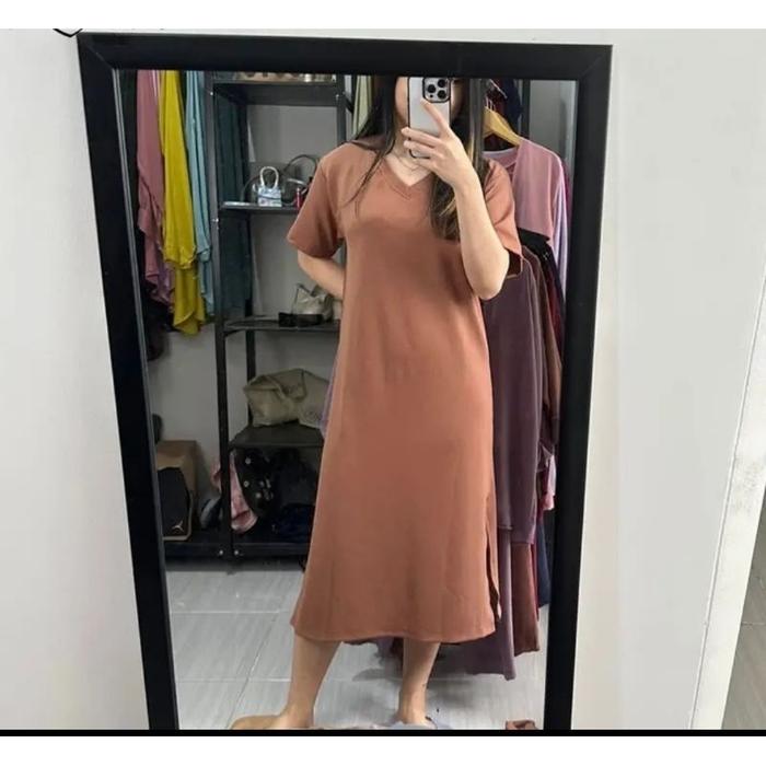 DRESS V KNIT PREMIUM // DRESS KNIT MANGO