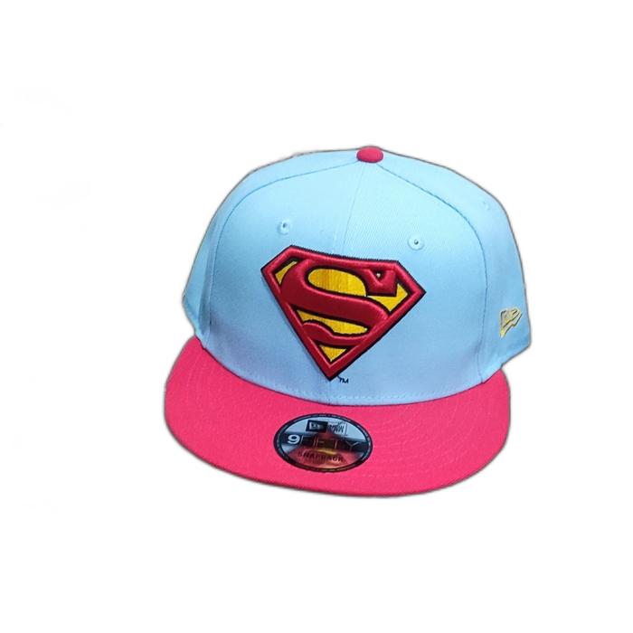new era superman logo neon