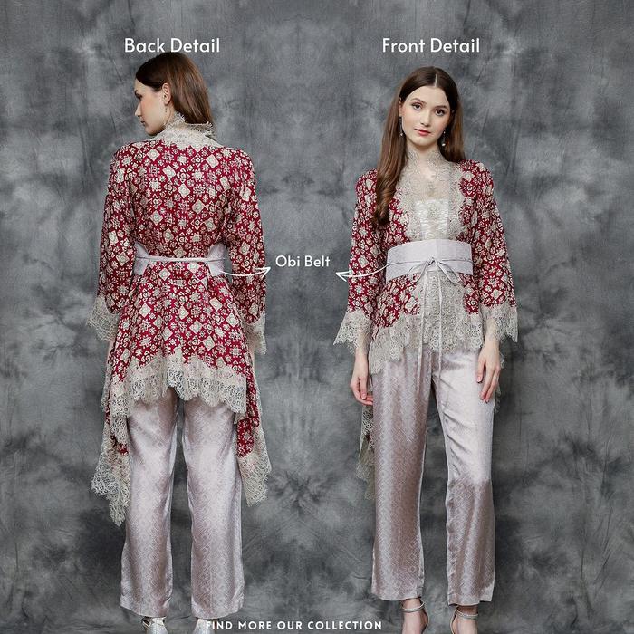Kebaya Merah Kebaya Maroon Kebaya Wisuda Kebaya Modern Kebaya Jumbo Kebaya Premium Kebaya Viscose