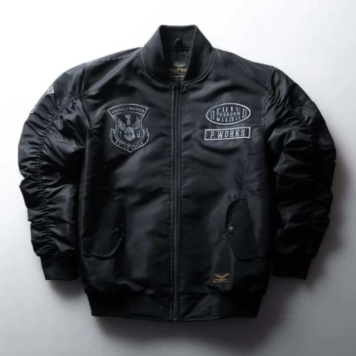 PHILLIP WORKS JACKET BOMBER BORN TO RIDE 4.0 JACKET PRIA BOMBER ORIGINAL PW