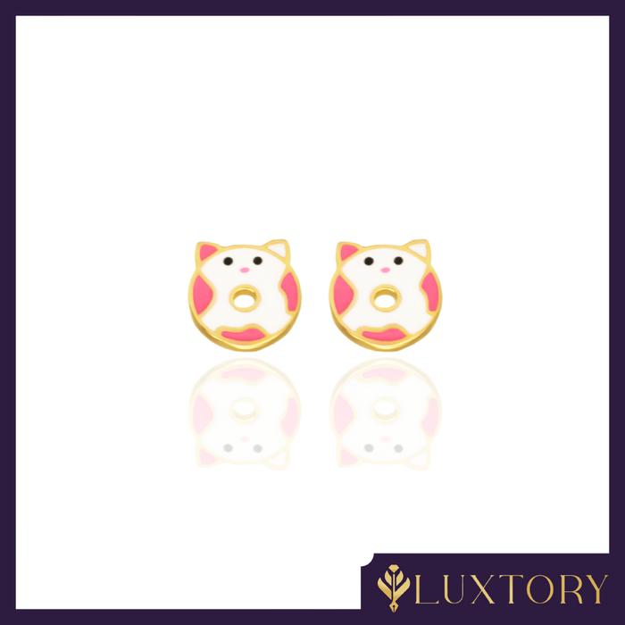 Anting Tauge Emas Varian Cow Permata 6K