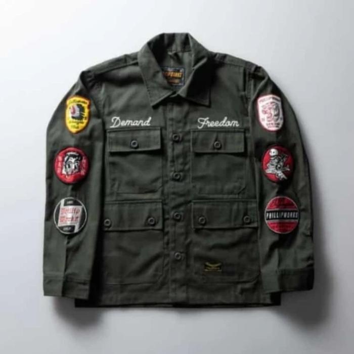 PHILLIP WORKS JACKET VERDANT DECK JACKET PRIA ORIGINAL PHILLIP WORKS