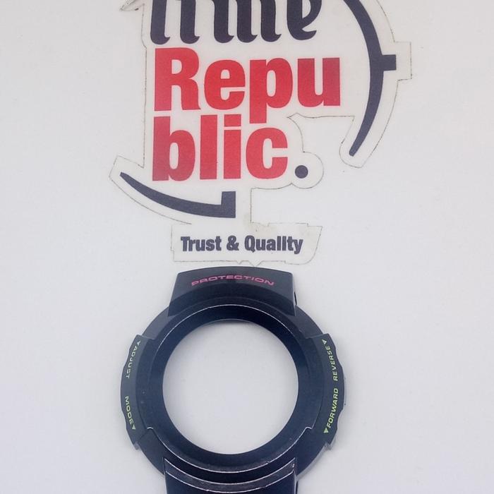 Bazel Gshock original AW 582SC hitam glossy used mulus