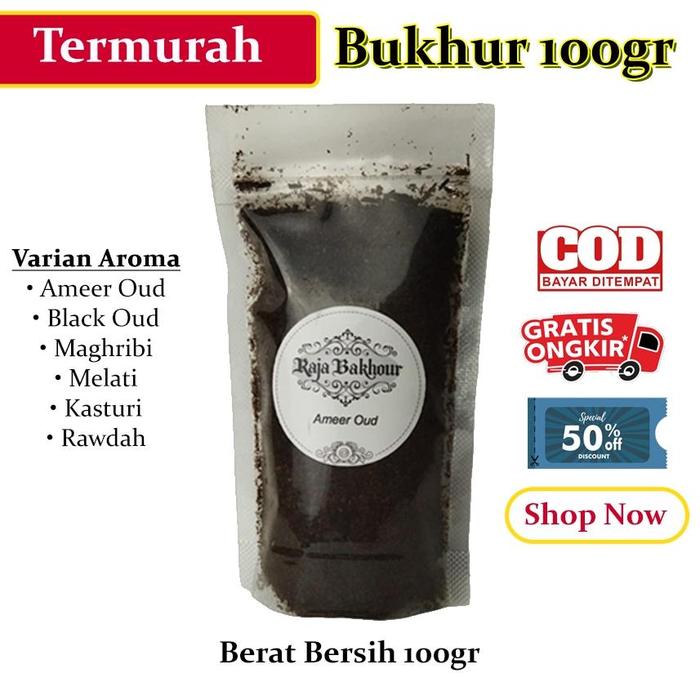 Promo Buhur Ameer Oud 100Gr Bakhoor Ameer Al Oud Bukhur Aromaterapi