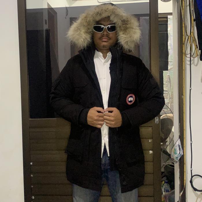Canada goose parka expedition jacket jaket hitam original