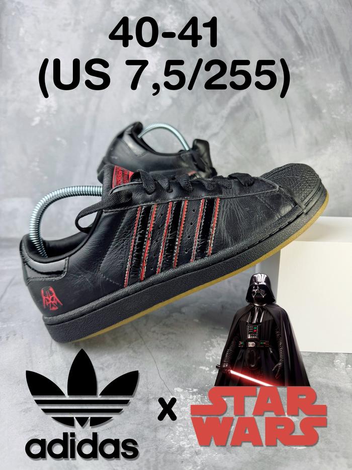 (Second/Preloved) Adidas Superstar 2 X Star Wars Darth Vader Limited Edition