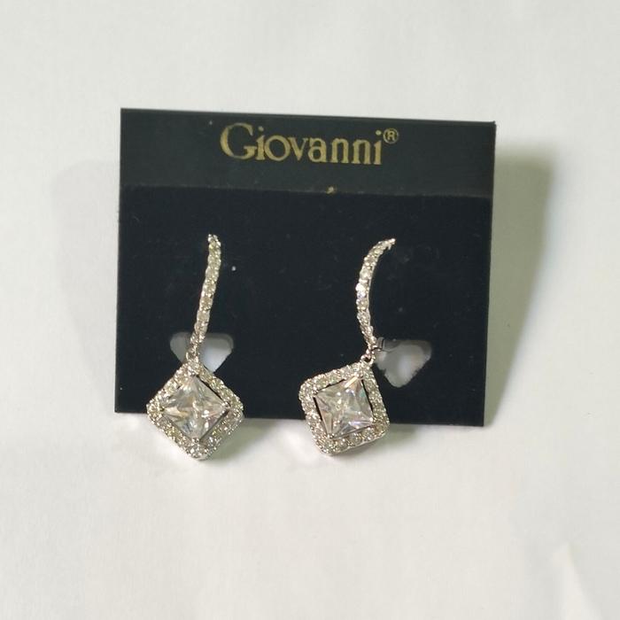 anting swarovski zirconia