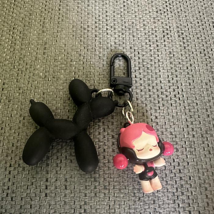 Phone strap skullpanda ori popbean