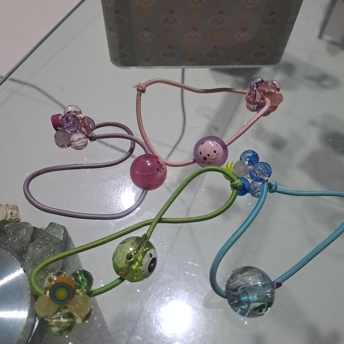 4pcs karet ikat rambut disney store original tsum tsum monster inc preloved