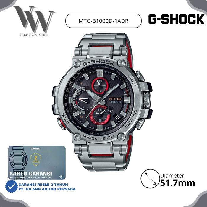 Jam Tangan G-Shock MTG-B1000D-1ADR original & Garansi Resmi