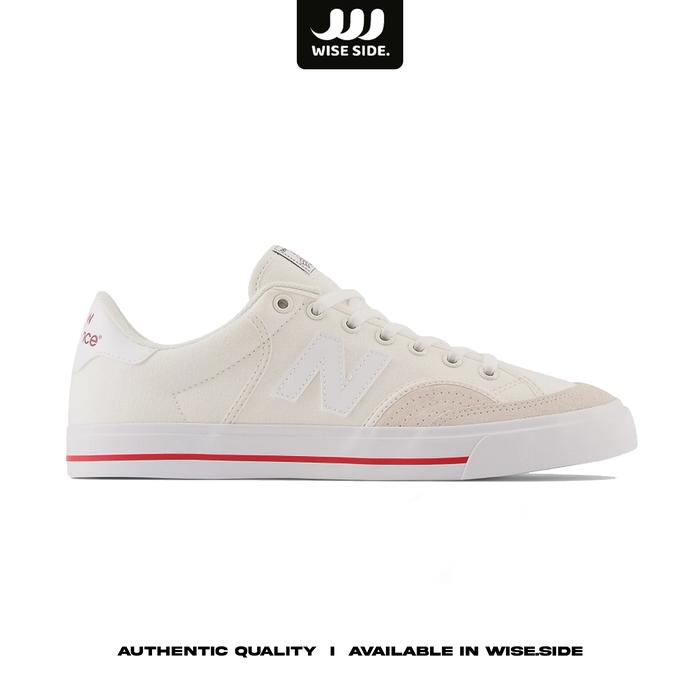 Sepatu Sneakers Pria New Balance New Balance Numeric 212 Cream Red Mens NM212WRD ORIGINAL