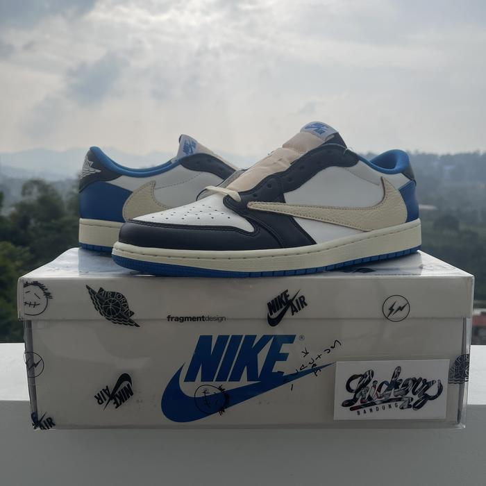 Fragment Design x Travis Scott Cactus Jack x Nike Air Jordan 1 Low