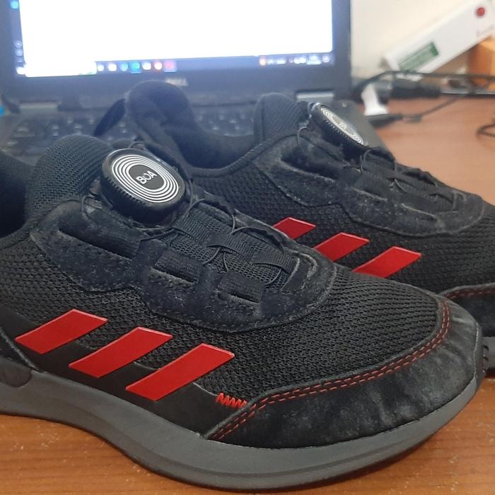SEPATU RUNNING ANAK/ SEPATU PUSHBIKE Adidas Performance Rapidarun BOA Shoes size 33 preloved