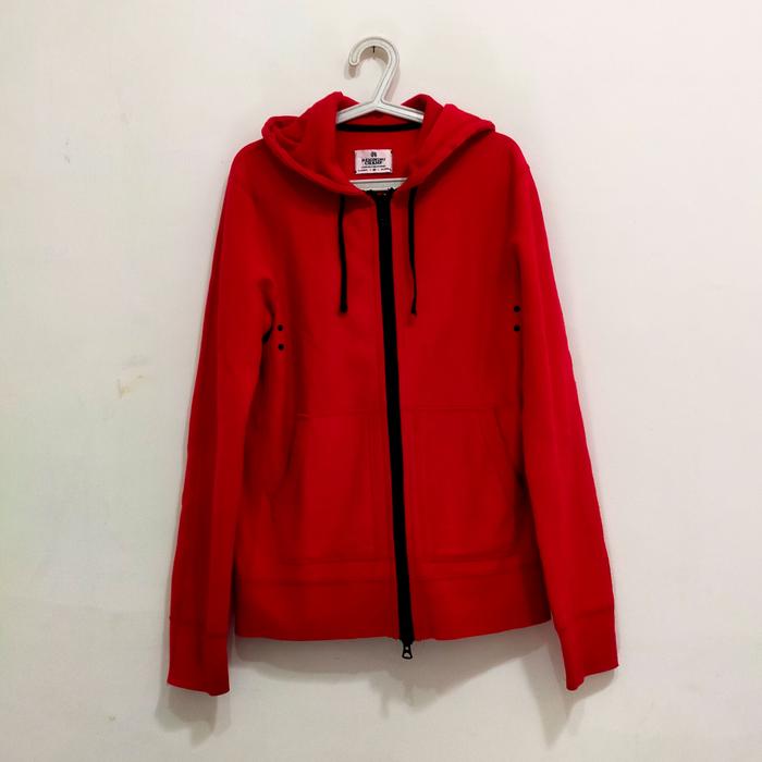 Zip Hoodie Premium Reigning Champ Original Canada Red not Nike Puma