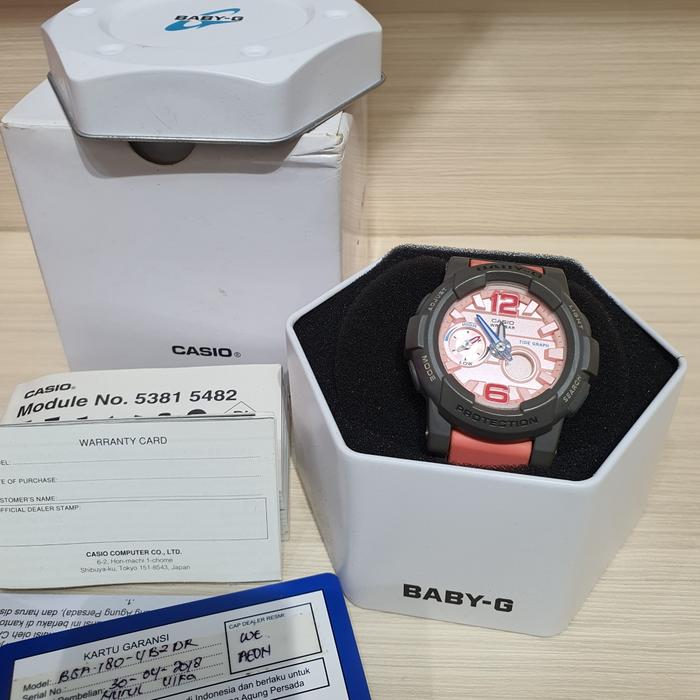 preloved Casio Baby G full set